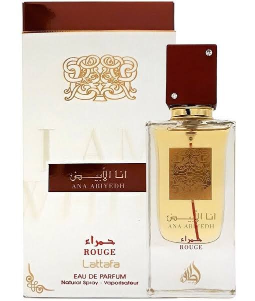 Ana Abiyedh Rouge (Lattafa) Sample R50