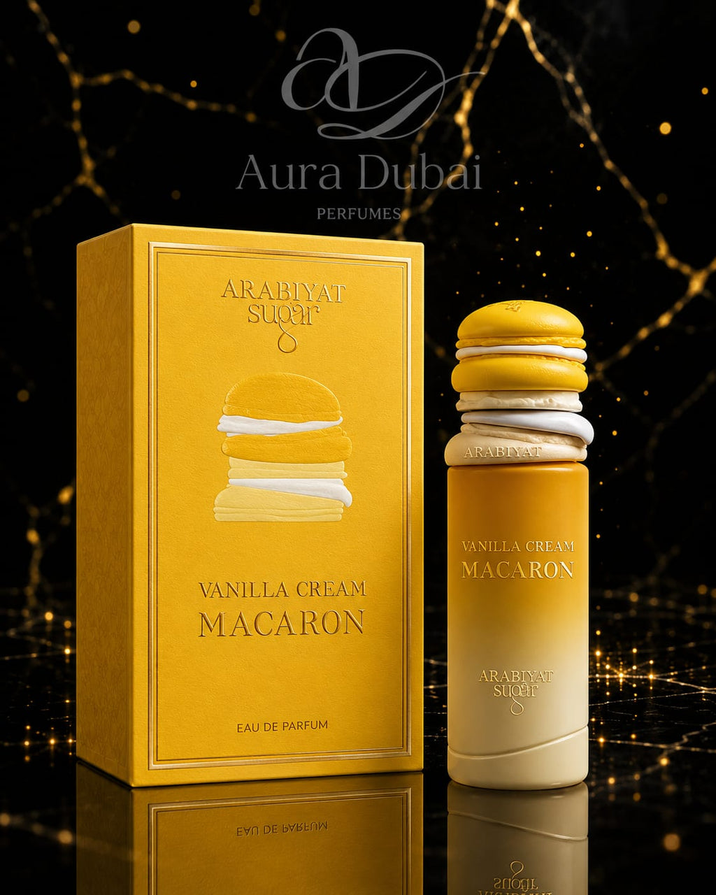 Vanilla Cream Macaron (Arabiyat Sugar) R599