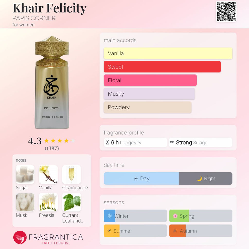 Khair Felicity (PARIS CORNER) R549