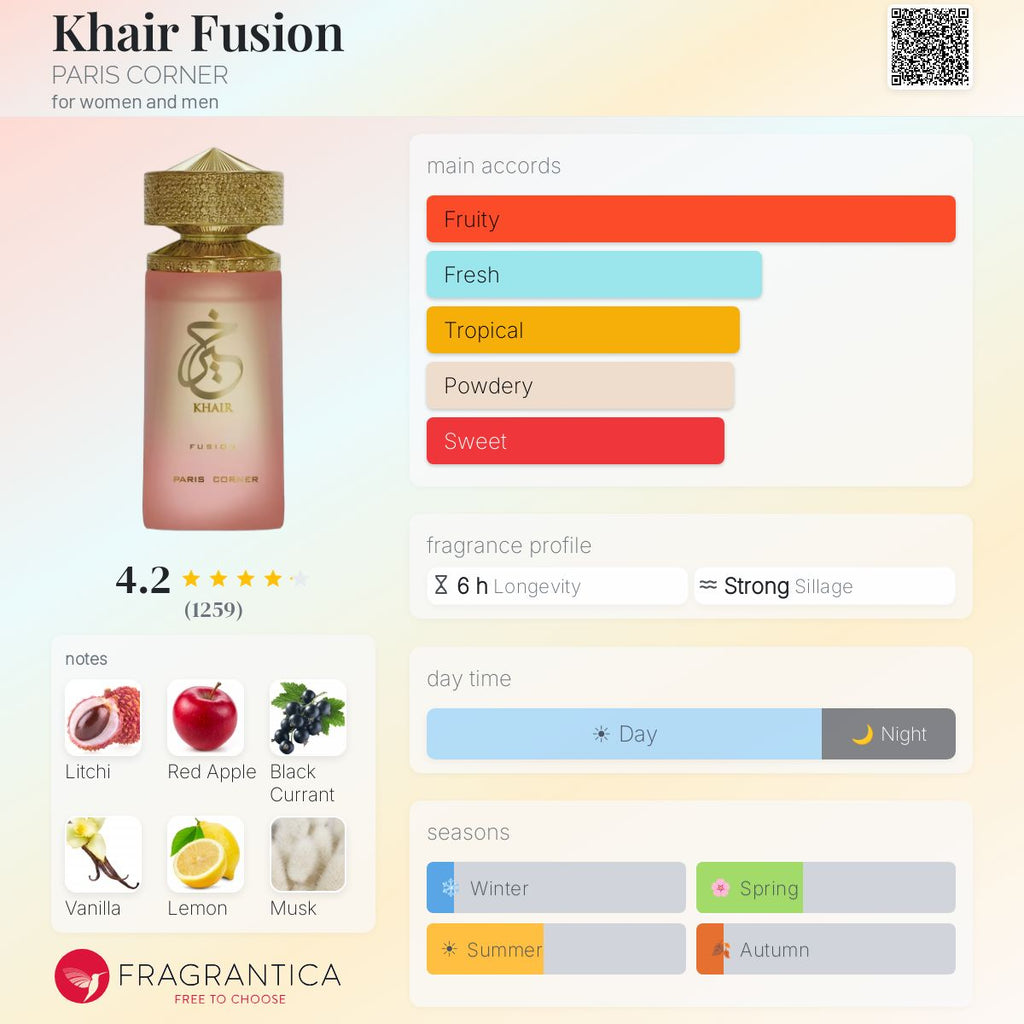 Khair Fusion (Paris Corner) R50 - R499