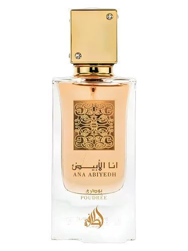 Ana Abiyedh Poudrée (Lattafa) Sample R100
