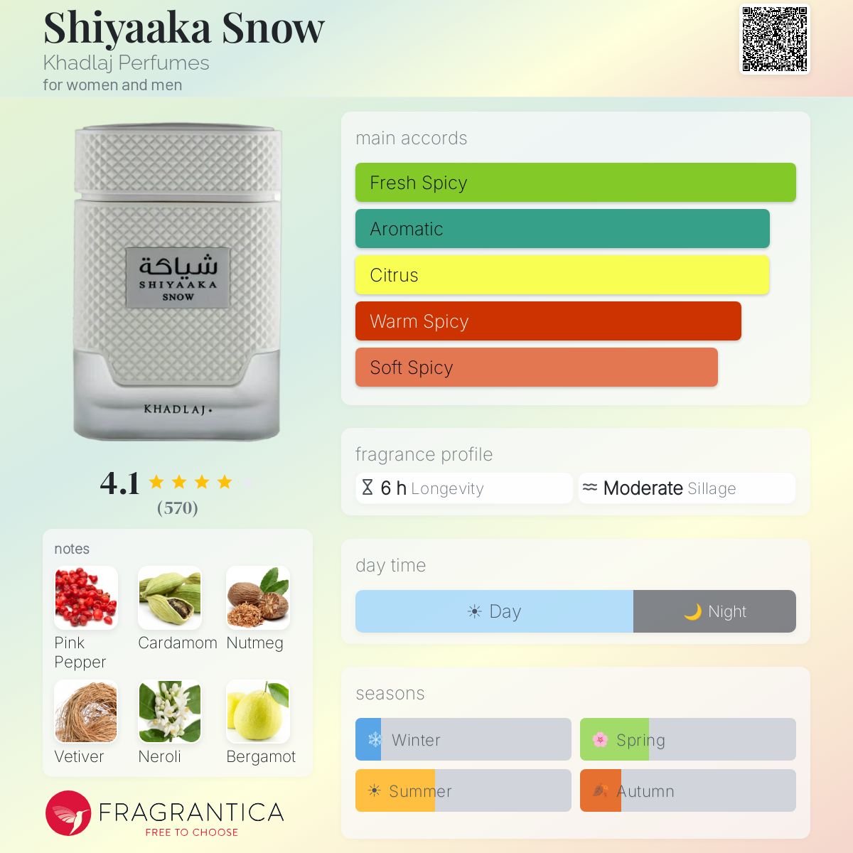 Shiyaaka Snow (Khadlaj) R50 - R495