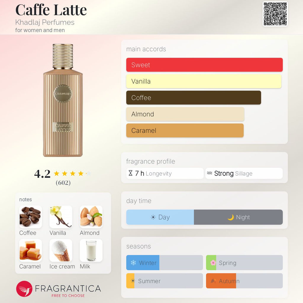 Caffe Latte (Khadlaj) R50 - R549