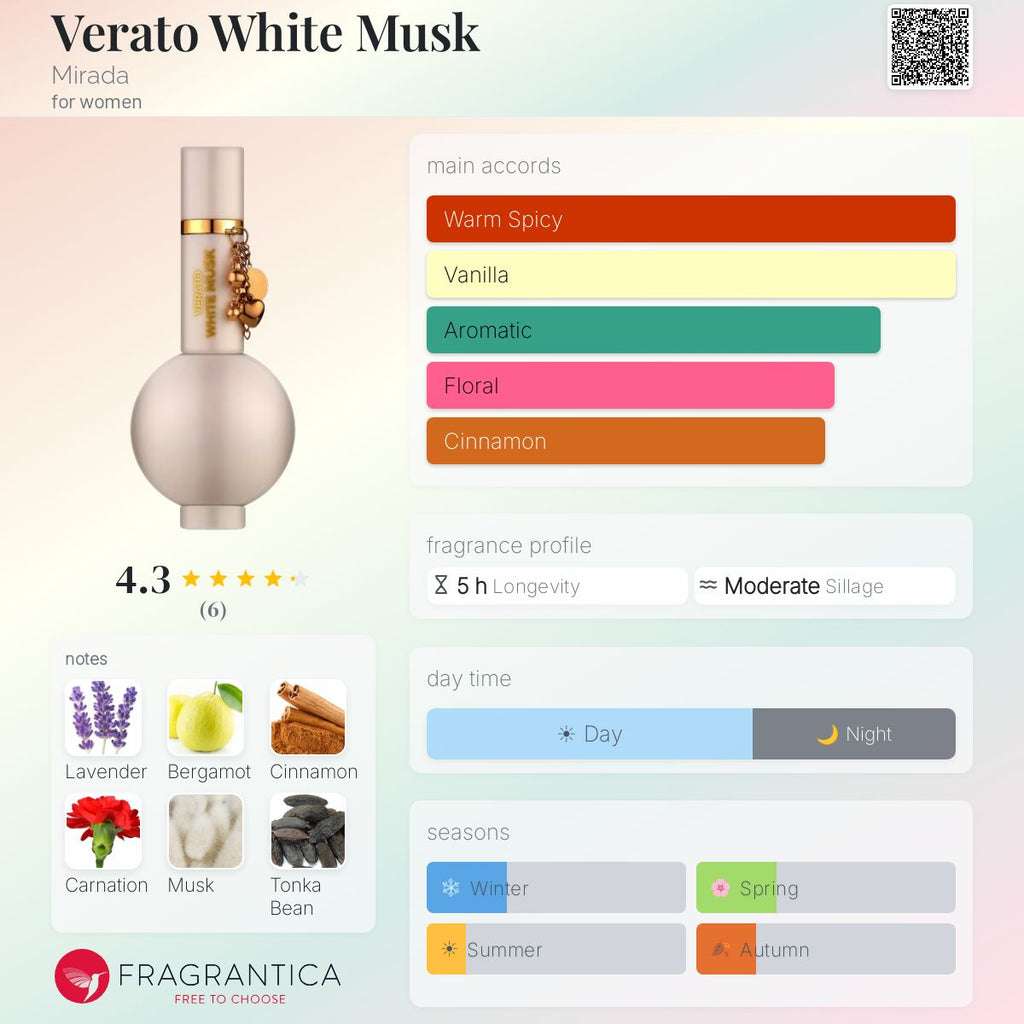 Verato White Musk (Mirada) R350