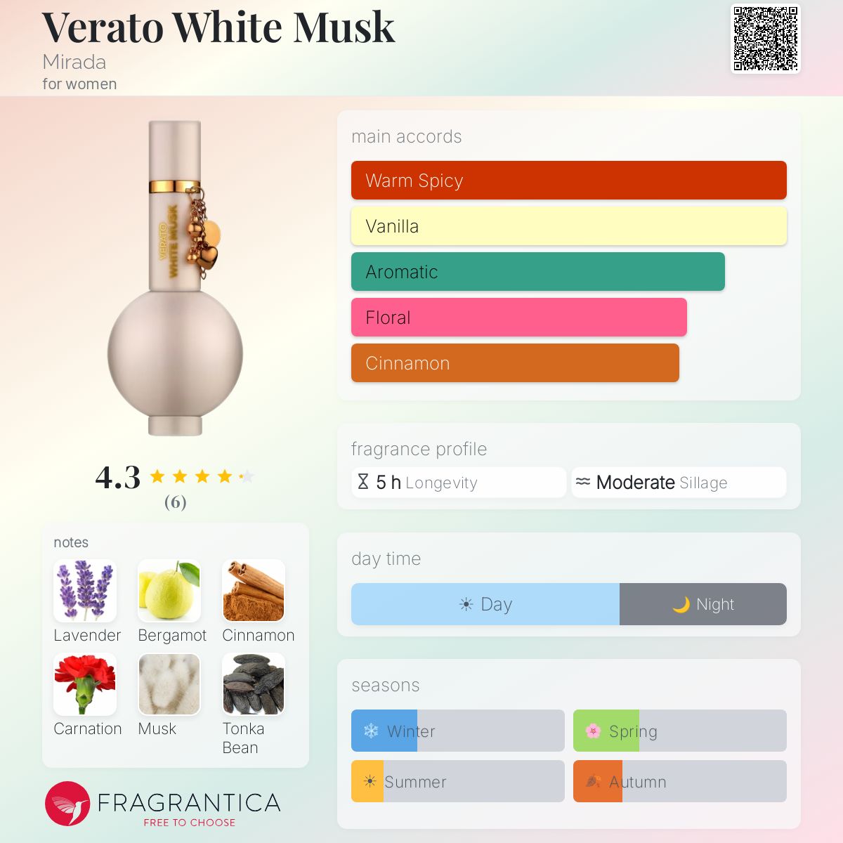 Verato White Musk (Mirada) R350